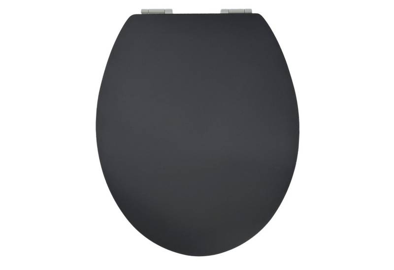 Sitzplatz WC-Sitz Holzkern WC-Sitz mit Absenkautomatik, Fast-Fix Schnellbefestigung, Standard O Form universal, Metallscharnier, Toilettendeckel von Sitzplatz
