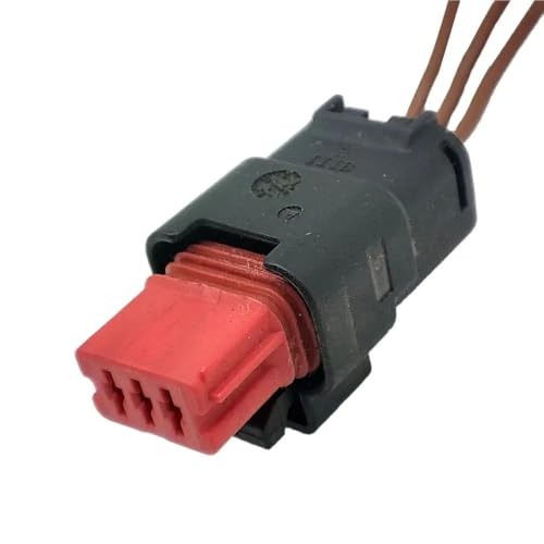 Auto Kabelstecker Kompatibel Mit Citroen 3Pin Nockenwellen-Positionssensor-Anschlussstecker Auto Wasserdichter Kabelbaum Auto Kabelstecker Kompatibel Mit Citroen 3Pin Nockenwellen-Positionssensor-Anschlussstecker Auto Wasserdichter Kabelbaum von Siuku