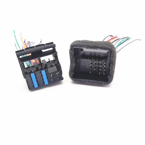 Auto Kabelstecker Kompatibel Mit Peugeot Für RD4 RD43 RD45 MRN Radio Linker Radio Stecker Harness Buchse Und Stecker(1set) von Siuku