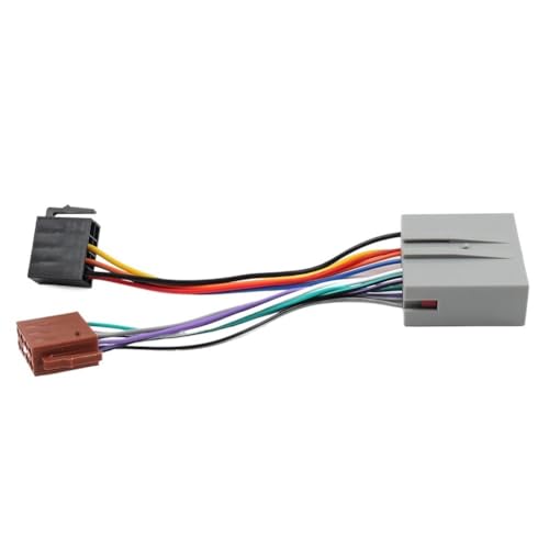 Auto Kabelstecker Kompatibel mit Ford für Fiesta WP 2004 2005 Auto ISO-Kabelbaum Stereo-Radio-Stecker Anschlusskabel Adapter Auto Kabelstecker Kompatibel mit Ford für Fiesta WP 2004 2005 Auto ISO-Kabelbaum Stereo-Radio-Stecker Anschlusskabel Adapter von Siuku