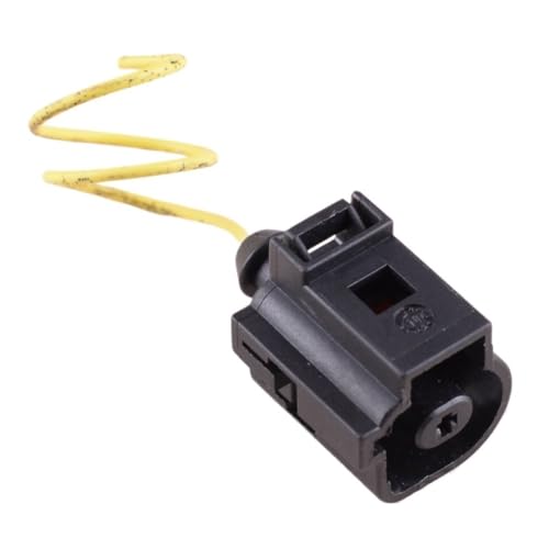 Auto Kabelstecker Kompatibel mit Golf für J&etta 1J0973081 1-poliger Stecker Öldrucksensor Steckdose Kabelbaumadapter Auto Kabelstecker Kompatibel mit Golf für J&etta 1J0973081 1-poliger Stecker Öldrucksensor Steckdose Kabelbaumadapter von Siuku