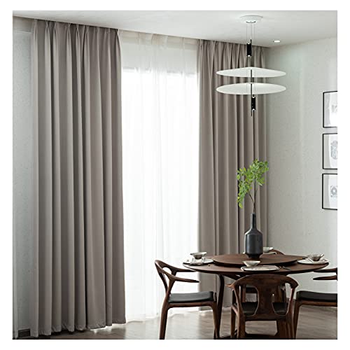 Siunwdiy 2 Stücke Hellbeige vorhänge Blickdicht Verdunklungsvorhang mit Kräuselband Energiespar & Wärmeisolierend einfarbig Gardinen Schal für Schlafzimmer Kinderzimmer Wohnzimmer, 250X270CM Siunwdiy 2 Stücke Hellbeige vorhänge Blickdicht Verdunklungsvorhang mit Kräuselband Energiespar & Wärmeisolierend einfarbig Gardinen Schal für Schlafzimmer Kinderzimmer Wohnzimmer, 250X270CM von Siunwdiy