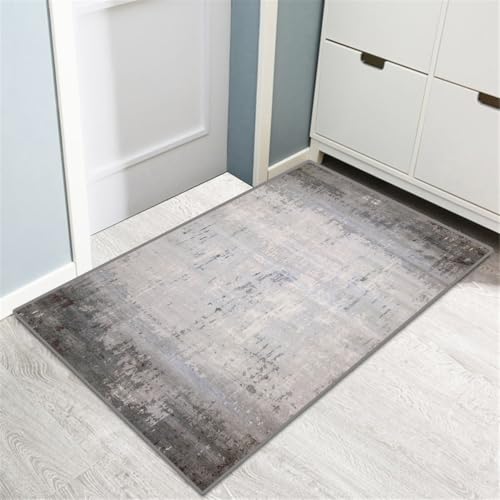 Abstrakter Teppichläufer Flur Lang Dunkelgrau 80x340cm Rutschfester Flurteppich Waschbar Küchenteppich,Läufer Teppich Für Küche Korridor Schlafzimmer, Meterware Teppichmatten Mit Polyester Kurzflor Abstrakter Teppichläufer Flur Lang Dunkelgrau 80x340cm Rutschfester Flurteppich Waschbar Küchenteppich,Läufer Teppich Für Küche Korridor Schlafzimmer, Meterware Teppichmatten Mit Polyester Kurzflor von Siunwdiy