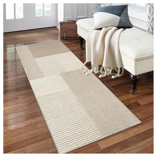 Läufer Teppich Flur Lang rutschfest Teppichläufer Patchwork Cremeweiß Waschbar 100x280cm Küchenteppich Meterware Korridor Schlafzimmer Wohnzimmer Flurläufer Küchenläufer Breite 40-140cm Anpassbar Läufer Teppich Flur Lang rutschfest Teppichläufer Patchwork Cremeweiß Waschbar 100x280cm Küchenteppich Meterware Korridor Schlafzimmer Wohnzimmer Flurläufer Küchenläufer Breite 40-140cm Anpassbar von Siunwdiy