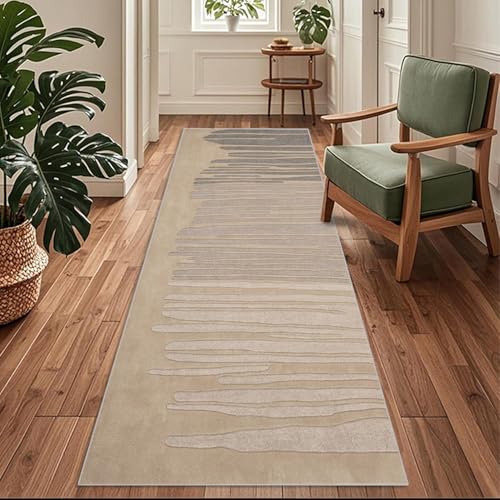Siunwdiy Braun Flurläufer,40 x 160 cmTeppichläufer rutschfest, Flurteppich Extra Langer,Küchenteppich Waschbar Küchenläufer für Küche, Korridor, Schlafzimmer, Eingang, Büro Siunwdiy Braun Flurläufer,40 x 160 cmTeppichläufer rutschfest, Flurteppich Extra Langer,Küchenteppich Waschbar Küchenläufer für Küche, Korridor, Schlafzimmer, Eingang, Büro von Siunwdiy