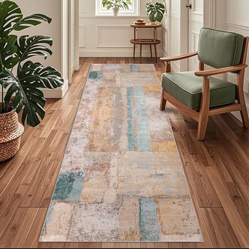 Siunwdiy Braun Flurläufer,40 x 320 cmTeppichläufer rutschfest, Flurteppich Extra Langer,Küchenteppich Waschbar Küchenläufer für Küche, Korridor, Schlafzimmer, Eingang, Büro Siunwdiy Braun Flurläufer,40 x 320 cmTeppichläufer rutschfest, Flurteppich Extra Langer,Küchenteppich Waschbar Küchenläufer für Küche, Korridor, Schlafzimmer, Eingang, Büro von Siunwdiy