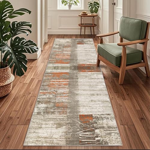 Siunwdiy Braun Flurläufer,80 x 160 cmTeppichläufer rutschfest, Flurteppich Extra Langer,Küchenteppich Waschbar Küchenläufer für Küche, Korridor, Schlafzimmer, Eingang, Büro Siunwdiy Braun Flurläufer,80 x 160 cmTeppichläufer rutschfest, Flurteppich Extra Langer,Küchenteppich Waschbar Küchenläufer für Küche, Korridor, Schlafzimmer, Eingang, Büro von Siunwdiy