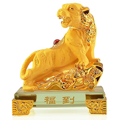 Siunwdiy Chinesische Feng Shui Statue, Chinesisches Tierkreis-zwölf Tiere,Sammlerfiguren Home Decoration Attract Wealth and Good Luck Feng Shui Dekor,Tiger,L Siunwdiy Chinesische Feng Shui Statue, Chinesisches Tierkreis-zwölf Tiere,Sammlerfiguren Home Decoration Attract Wealth and Good Luck Feng Shui Dekor,Tiger,L von Siunwdiy
