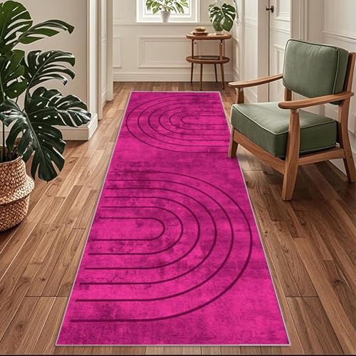 Siunwdiy Flurteppich Läufer Lang Küchenläufer küchenteppich 100 x 600 cm Dunkelrosa waschbar rutschfest Flur Teppich Läufer Teppich küche Flur Küchenmatte für Teppichläufer Flur Lang Korridor Siunwdiy Flurteppich Läufer Lang Küchenläufer küchenteppich 100 x 600 cm Dunkelrosa waschbar rutschfest Flur Teppich Läufer Teppich küche Flur Küchenmatte für Teppichläufer Flur Lang Korridor von Siunwdiy