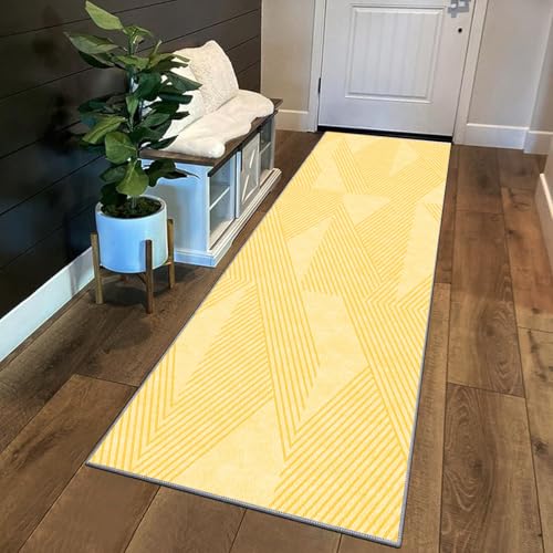 Siunwdiy Flurteppich Läufer Lang Küchenläufer küchenteppich 140 x 600 cm Gelb Einfarbig waschbar rutschfest Flur Teppich Läufer Teppich küche Flur Küchenmatte für Teppichläufer Flur Lang Korridor Siunwdiy Flurteppich Läufer Lang Küchenläufer küchenteppich 140 x 600 cm Gelb Einfarbig waschbar rutschfest Flur Teppich Läufer Teppich küche Flur Küchenmatte für Teppichläufer Flur Lang Korridor von Siunwdiy