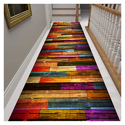 Siunwdiy Küchenläufer Teppichmatten Teppich Läufer Lang 60X120CM Flur Küche rutschfest Waschbar Farbige 3D Holzmaserung Korridor Teppichläufer Flur Wohnzimmer Schlafzimmer Schmutzfangmatte Siunwdiy Küchenläufer Teppichmatten Teppich Läufer Lang 60X120CM Flur Küche rutschfest Waschbar Farbige 3D Holzmaserung Korridor Teppichläufer Flur Wohnzimmer Schlafzimmer Schmutzfangmatte von Siunwdiy