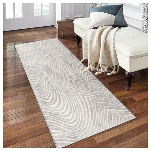 Siunwdiy Moderner Küchenteppich Läufer Flur 50 x 120 cm Hellgrau rutschfest Waschbar Flurläufer Korridor Teppich Läufer Lang Schlafzimmer Wohnzimmer Schmutzfangmatte Meterware Anpassbar (40-140cm) Siunwdiy Moderner Küchenteppich Läufer Flur 50 x 120 cm Hellgrau rutschfest Waschbar Flurläufer Korridor Teppich Läufer Lang Schlafzimmer Wohnzimmer Schmutzfangmatte Meterware Anpassbar (40-140cm) von Siunwdiy