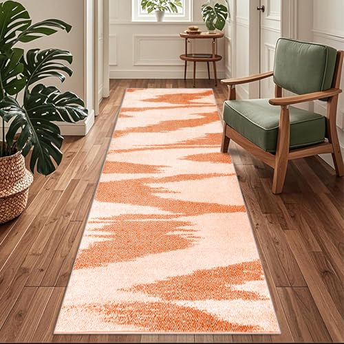 Siunwdiy Oranger Teppich Läufer Flur Küche rutschfest Waschbar 100 x 480 cm Einfarbiger Abstrakter Küchenläufer Lang Korridor Teppich Läufer Küchenteppich Einfarbig Flurteppich Meterware Anpassbar Siunwdiy Oranger Teppich Läufer Flur Küche rutschfest Waschbar 100 x 480 cm Einfarbiger Abstrakter Küchenläufer Lang Korridor Teppich Läufer Küchenteppich Einfarbig Flurteppich Meterware Anpassbar von Siunwdiy