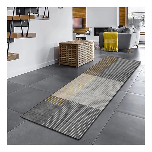 Siunwdiy Teppich Läufer Flur Küche 60X140CM rutschfest waschbar Teppichläufer Lang Grau Flurteppich Modern Geometrisch Korridor Tepiche Esszimmer Schlafzimmer Schmutzfangmatte Küchenteppich Siunwdiy Teppich Läufer Flur Küche 60X140CM rutschfest waschbar Teppichläufer Lang Grau Flurteppich Modern Geometrisch Korridor Tepiche Esszimmer Schlafzimmer Schmutzfangmatte Küchenteppich von Siunwdiy