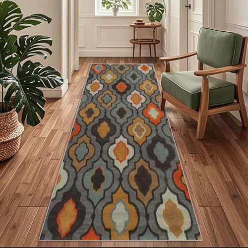Siunwdiy Teppich Läufer Flur Küche rutschfest Waschbar 120 x 380 cm Grau-Braun Küchenläufer Lang Korridor Teppich Läufer Küchenteppich Einfarbig Flurteppich Meterware Anpassbar Siunwdiy Teppich Läufer Flur Küche rutschfest Waschbar 120 x 380 cm Grau-Braun Küchenläufer Lang Korridor Teppich Läufer Küchenteppich Einfarbig Flurteppich Meterware Anpassbar von Siunwdiy