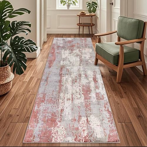Siunwdiy Teppich Läufer Flur Küche rutschfest Waschbar 50 x 460 cm Rot Grau Abstrakter Kurzflor Küchenläufer Lang Korridor Teppich Läufer Küchenteppich Einfarbig Flurteppich Meterware Anpassbar Siunwdiy Teppich Läufer Flur Küche rutschfest Waschbar 50 x 460 cm Rot Grau Abstrakter Kurzflor Küchenläufer Lang Korridor Teppich Läufer Küchenteppich Einfarbig Flurteppich Meterware Anpassbar von Siunwdiy