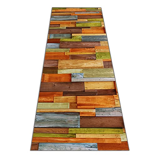 Siunwdiy Teppich Läufer Flur Küche rutschfest Waschbar Bunt Lange Vintage Kücheläufer Teppichläufer Polyester Teppiche Läufer Für Korridor Badezimmer Meterware Anpassbar Größe,Orange,60x120cm Siunwdiy Teppich Läufer Flur Küche rutschfest Waschbar Bunt Lange Vintage Kücheläufer Teppichläufer Polyester Teppiche Läufer Für Korridor Badezimmer Meterware Anpassbar Größe,Orange,60x120cm von Siunwdiy