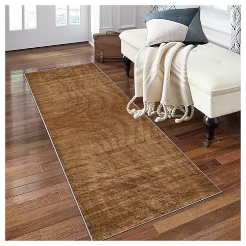 Siunwdiy Teppich Läufer Flur rutschfest 40X120cm Küchenteppich Abstrakt Braun Waschbar Meterware Schlafzimmer Korridor Teppichläufer Lang, Länge Anpassbare, 40/50/ 60/70/ 80/100/ 120/ 140cm Breit Siunwdiy Teppich Läufer Flur rutschfest 40X120cm Küchenteppich Abstrakt Braun Waschbar Meterware Schlafzimmer Korridor Teppichläufer Lang, Länge Anpassbare, 40/50/ 60/70/ 80/100/ 120/ 140cm Breit von Siunwdiy