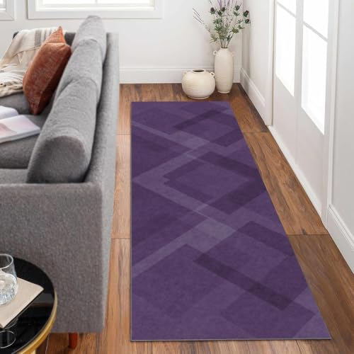 Siunwdiy Teppich Läufer Flur rutschfest Flurläufer 120x420cm Violett Waschbar Küchenläufer KüchenteppichEinfarbig Teppiche Fußmatte Lang Korridor Teppich Schlafzimmer Meterware Siunwdiy Teppich Läufer Flur rutschfest Flurläufer 120x420cm Violett Waschbar Küchenläufer KüchenteppichEinfarbig Teppiche Fußmatte Lang Korridor Teppich Schlafzimmer Meterware von Siunwdiy