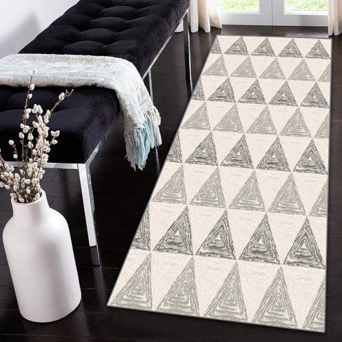 Siunwdiy Teppich Läufer Flur rutschfest Flurläufer 40x440cm Waschbar Küchenläufer Küchenteppich Grau Marokkanische Teppiche Fußmatte Lang Korridor Teppich Schlafzimmer Meterware Siunwdiy Teppich Läufer Flur rutschfest Flurläufer 40x440cm Waschbar Küchenläufer Küchenteppich Grau Marokkanische Teppiche Fußmatte Lang Korridor Teppich Schlafzimmer Meterware von Siunwdiy