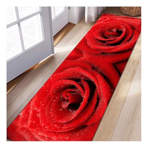 Siunwdiy Teppich Läufer Lang Flur 120x420cm Küche Mit 3D Druck rutschfest Design Korridor Teppich Flurläufer,Rot Küchenläufer Waschbar Meterware Teppichläufer Wohnzimmer Schlafzimmer Teppichmatte Siunwdiy Teppich Läufer Lang Flur 120x420cm Küche Mit 3D Druck rutschfest Design Korridor Teppich Flurläufer,Rot Küchenläufer Waschbar Meterware Teppichläufer Wohnzimmer Schlafzimmer Teppichmatte von Siunwdiy