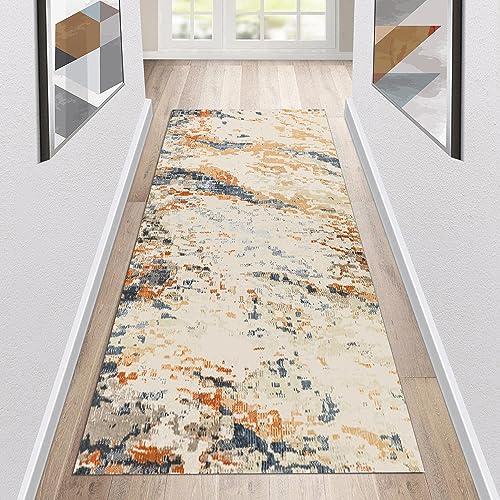 Siunwdiy Teppich Läufer Lang Flur Küche rutschfest waschbar Teppichmatten 80x400cm Küchenläufer Beiges abstraktes Muster Küchenteppich Meterware Esszimmer Schlafzimmer Wohnzimmer Schmutzfangmatte Siunwdiy Teppich Läufer Lang Flur Küche rutschfest waschbar Teppichmatten 80x400cm Küchenläufer Beiges abstraktes Muster Küchenteppich Meterware Esszimmer Schlafzimmer Wohnzimmer Schmutzfangmatte von Siunwdiy