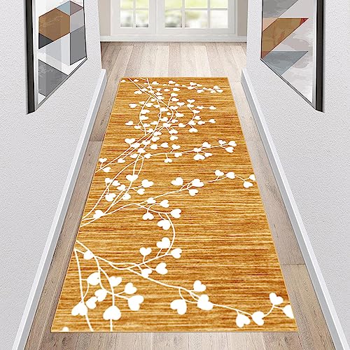 Teppich Läufer Flur rutschfest waschbar Teppichläufer Lang 80x200cm Gelb/orange Kücheteppich Küchenläufer Meterware Korridor Tepiche Esszimmer Schlafzimmer Wohnzimmer Schmutzfangmatte Breit 40-140cm Teppich Läufer Flur rutschfest waschbar Teppichläufer Lang 80x200cm Gelb/orange Kücheteppich Küchenläufer Meterware Korridor Tepiche Esszimmer Schlafzimmer Wohnzimmer Schmutzfangmatte Breit 40-140cm von Siunwdiy