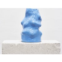 Blaue Bubble Vase von SiupStudio