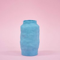 Von Hand Gebaute Vase Aus Blauer Keramik von SiupStudio