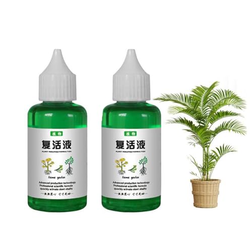 2 Stück Resurrection Liquid Für Pflanzen 50 Ml Düngemittel-Flüssigkonzentrat Blumen Und dünger Plant Resurrection Liquid Dünger Flüssiger Pflanzenwurzelstimulator von Siuwddee