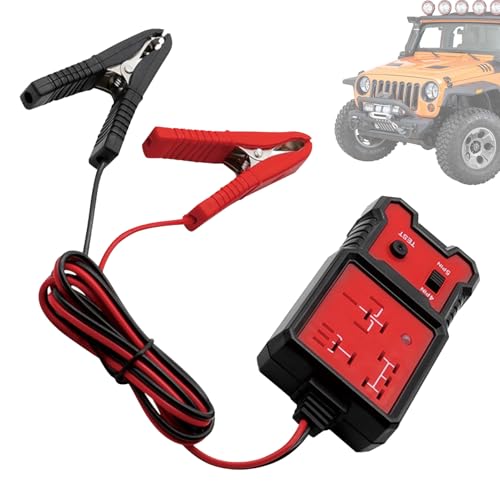 Siuwddee 12V/24V Automobil Relais Tester | Diagnose Scanner Werkzeug,Einfaches Prüfgerät Mit Krokodilklemmen Zum Testen Von Anlagenprüfung, Fehlersuche Und Wartung In Der von Siuwddee