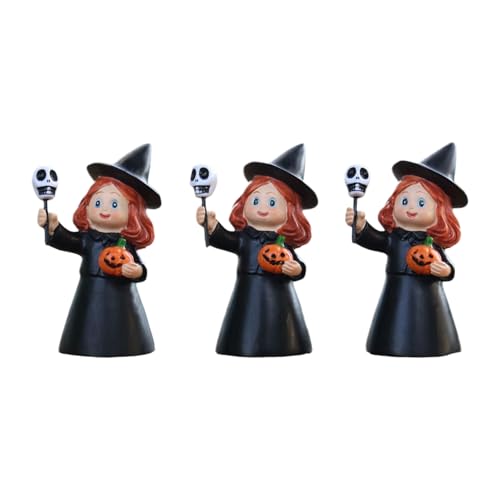 Siuwddee Halloween Hexen Dekoration | Zierhexen Figuren Deko Für Raum,3-teilige Statue Deko Für Innen Außen Wohnung Kamin Bücherregal Schreibtisch Garten Terrasse Siuwddee Halloween Hexen Dekoration | Zierhexen Figuren Deko Für Raum,3-teilige Statue Deko Für Innen Außen Wohnung Kamin Bücherregal Schreibtisch Garten Terrasse von Siuwddee