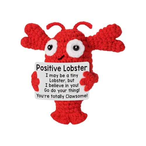 Siuwddee Inspirierender Handgehäkelter Positiver | Handgehäkelte Tierfigur Niedliches Accessoire - Gestrickte Deko Für Teenager Kollegen Ostern Mama Weihnachten Muttertag Freunde Geburtstag Siuwddee Inspirierender Handgehäkelter Positiver | Handgehäkelte Tierfigur Niedliches Accessoire - Gestrickte Deko Für Teenager Kollegen Ostern Mama Weihnachten Muttertag Freunde Geburtstag von Siuwddee