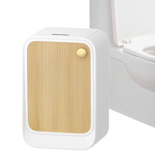 Siuwddee Intelligenter Mülleimer | Automatischer Mülleimer Mit Sensor Und Deckel 20 Liter - Hochbeiniger Elektrischer Mülleimer Seitliche Öffnung Für Küche Wohnbereich Badezimmer Waschraum von Siuwddee