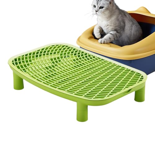 Siuwddee Katzenklo Stufe | Zweistufiger Katzenstreu Fänger Hocker mit Stauraum,Leicht Zu Reinigen Kitten Stufe Litterbox Aufbewahrung Für Wohnung Zuhause Balkon Schlafzimmer Siuwddee Katzenklo Stufe | Zweistufiger Katzenstreu Fänger Hocker mit Stauraum,Leicht Zu Reinigen Kitten Stufe Litterbox Aufbewahrung Für Wohnung Zuhause Balkon Schlafzimmer von Siuwddee