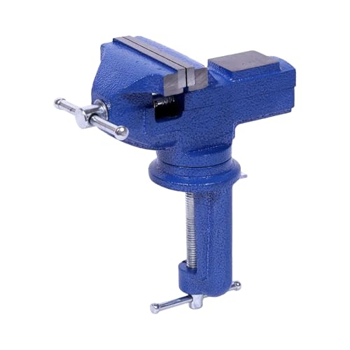 Siuwddee Klemmbank - Schraubstock Für Holzwerken An Der Werkbank - 360° Schwenkbarer Sockel Feststehendes Werkzeug Für Heimwerker Metallbearbeitung Schraubstock Fräsen Schweißen Arbeitsplatz Siuwddee Klemmbank - Schraubstock Für Holzwerken An Der Werkbank - 360° Schwenkbarer Sockel Feststehendes Werkzeug Für Heimwerker Metallbearbeitung Schraubstock Fräsen Schweißen Arbeitsplatz von Siuwddee