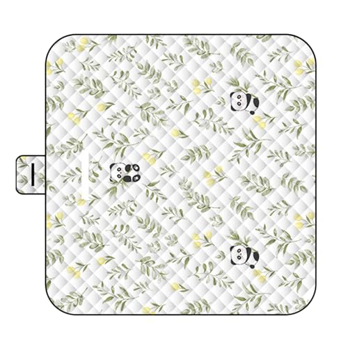 Siuwddee Kuschelige Picknickdecke | Outdoor Decke,Süße Tiermuster Decke 150x198cm Sanddicht Für Baby Spielzeit Park von Siuwddee