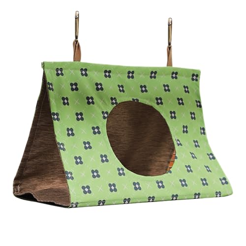 Siuwddee Nest Bett, Gemütliche Hängematten Behausung, Flexibel Installierbares Schlafhaus Für vögel Wie Sittiche Und Aras von Siuwddee