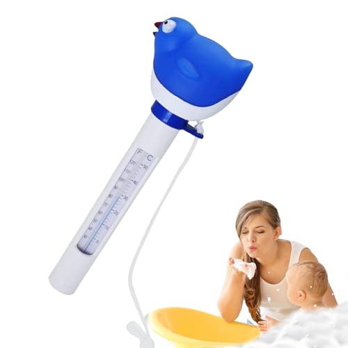 Siuwddee Pool Thermometer | Wasserdichtes Schwimmbadthermometer,Leicht Ablesbar Wasserdicht Tragbar für Kinder von Siuwddee