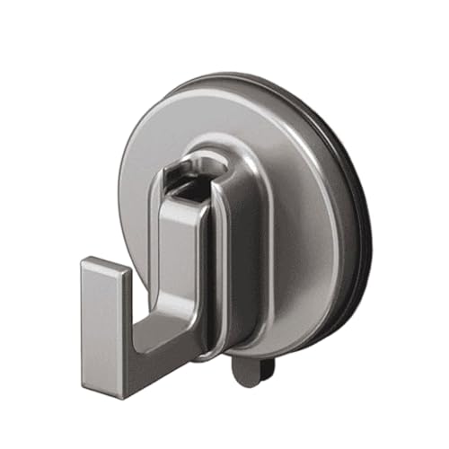 Siuwddee Saugnapf Haken für Dusche | Robuster Haken,Wasserdichte Saugnapfhaken 7kg Für Kleidung Handtuch Küche Bad Dusche Wand Schrank von Siuwddee