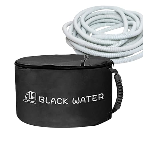 Siuwddee Schlauchtasche,Wasserdichte Schlauchtaschen für e | Doppelreißverschluss Tasche Für Zubehör Campingbedarf Elektrokabel von Siuwddee