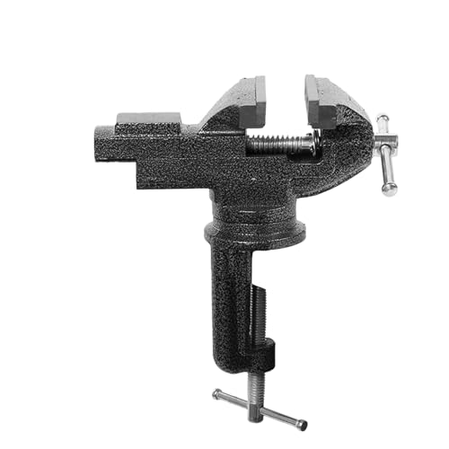 Siuwddee Tischschraubstock | Schraubstock Für Holzwerken An Der Werkbank - 360° Schwenkbarer Sockel Feststehendes Werkzeug Für Heimwerker Metallbearbeitung Schraubstock Fräsen Schweißen Arbeitsplatz Siuwddee Tischschraubstock | Schraubstock Für Holzwerken An Der Werkbank - 360° Schwenkbarer Sockel Feststehendes Werkzeug Für Heimwerker Metallbearbeitung Schraubstock Fräsen Schweißen Arbeitsplatz von Siuwddee
