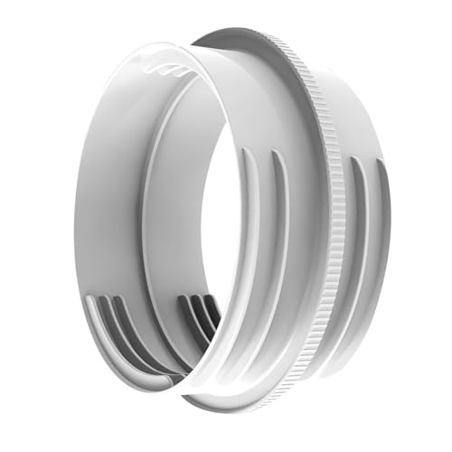 Siuwddee Tragbarer Klimaanlagen Abgasrohr Adapter | 13/15 cm Schlauch Verbindungsstück,Wasserdichter Ersatz Adapter Für Fenster Garagenwand Autofenster Schiebe von Siuwddee