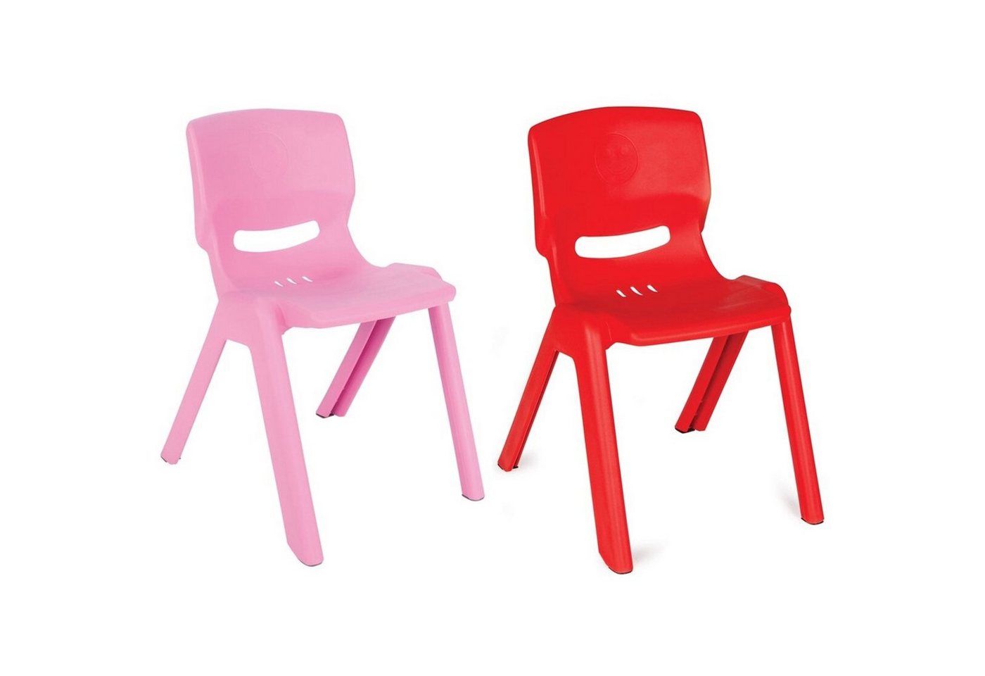 Siva Stuhl 20142-20144 2er Set Kinderstuhl Pink" + "Rot"" von Siva