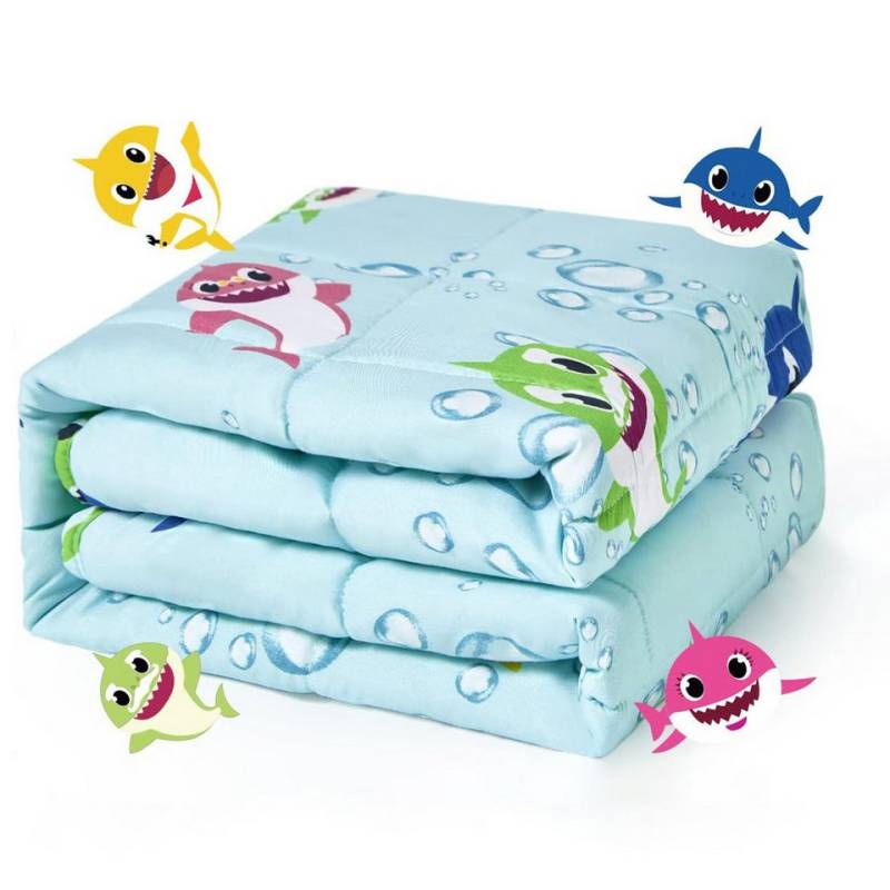 SiviO Gewichtsdecke Kinder Therapie-Bettdecke, weiche Kuscheldecke, Schwere Decke, für natürliche Erholung und Schlaf, 90x120cm von SiviO