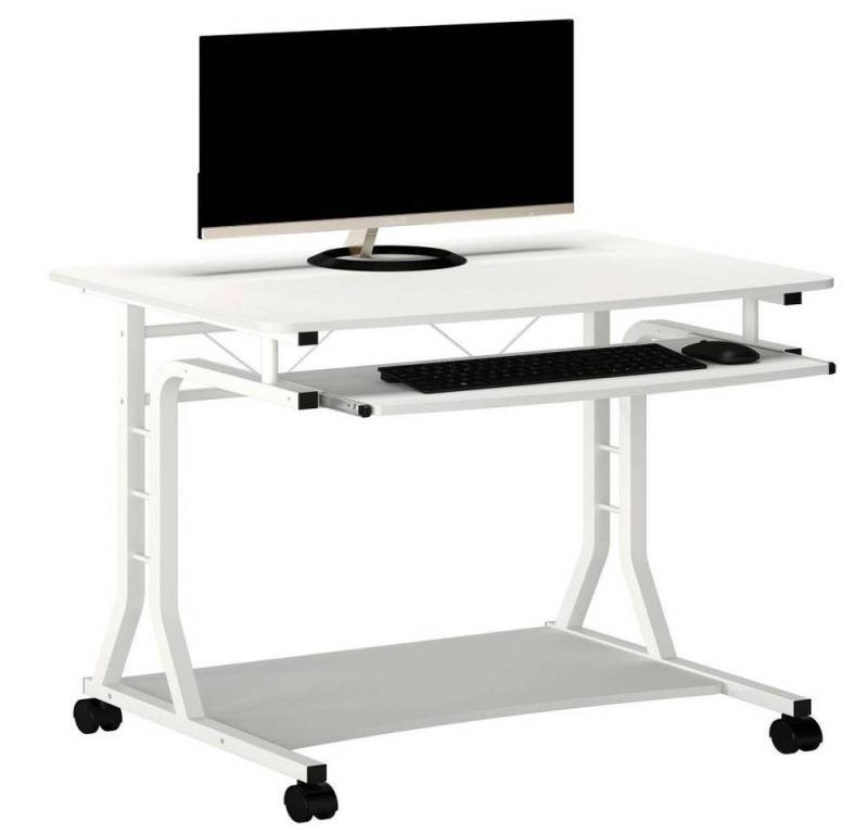 SixBros. Schreibtisch Computerschreibtisch Weiß - CT-3791AM/8417 von SixBros.