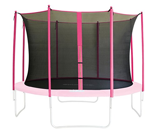 SixBros. Sicherheitsnetz Innennetz Pink für Gartentrampolin 1,85m -4,60m versch. Größen - SN-IN/1954 - Größe 4,00 m 4L von SixBros.