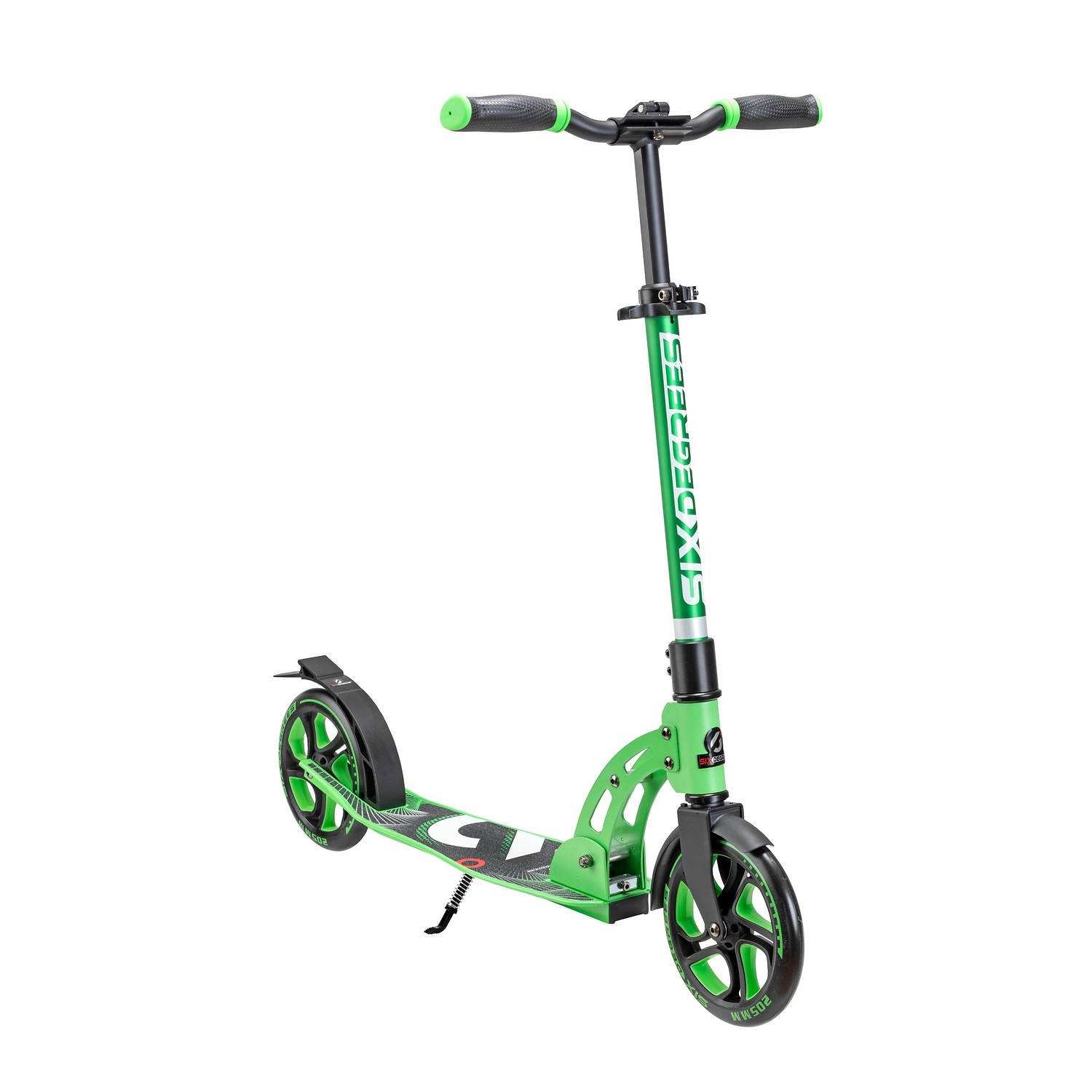 Six Degrees Aluminium Scooter mit Klappmechanismus und Ständer 205 mm Höhenverstellbar GS-Geprüft Hellgrün Testsieger Six Degrees Aluminium Scooter mit Klappmechanismus und Ständer 205 mm Höhenverstellbar GS-Geprüft Hellgrün Testsieger von SixDegrees