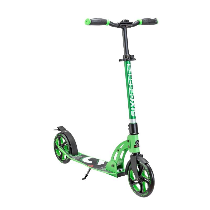 Six Degrees Aluminium Scooter mit Klappmechanismus und Ständer 205 mm Höhenverstellbar GS-Geprüft Hellgrün Testsieger Six Degrees Aluminium Scooter mit Klappmechanismus und Ständer 205 mm Höhenverstellbar GS-Geprüft Hellgrün Testsieger von SixDegrees