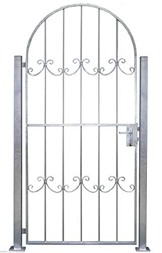 Gartentor Komplett-Set Luna Rundbogentor inkl. Pfosten Türgriff 960x1990 mm Gartentor Komplett-Set Luna Rundbogentor inkl. Pfosten Türgriff 960x1990 mm von SIXONE